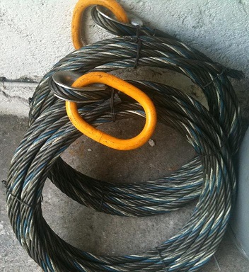 Cable de acero tipo rolloff